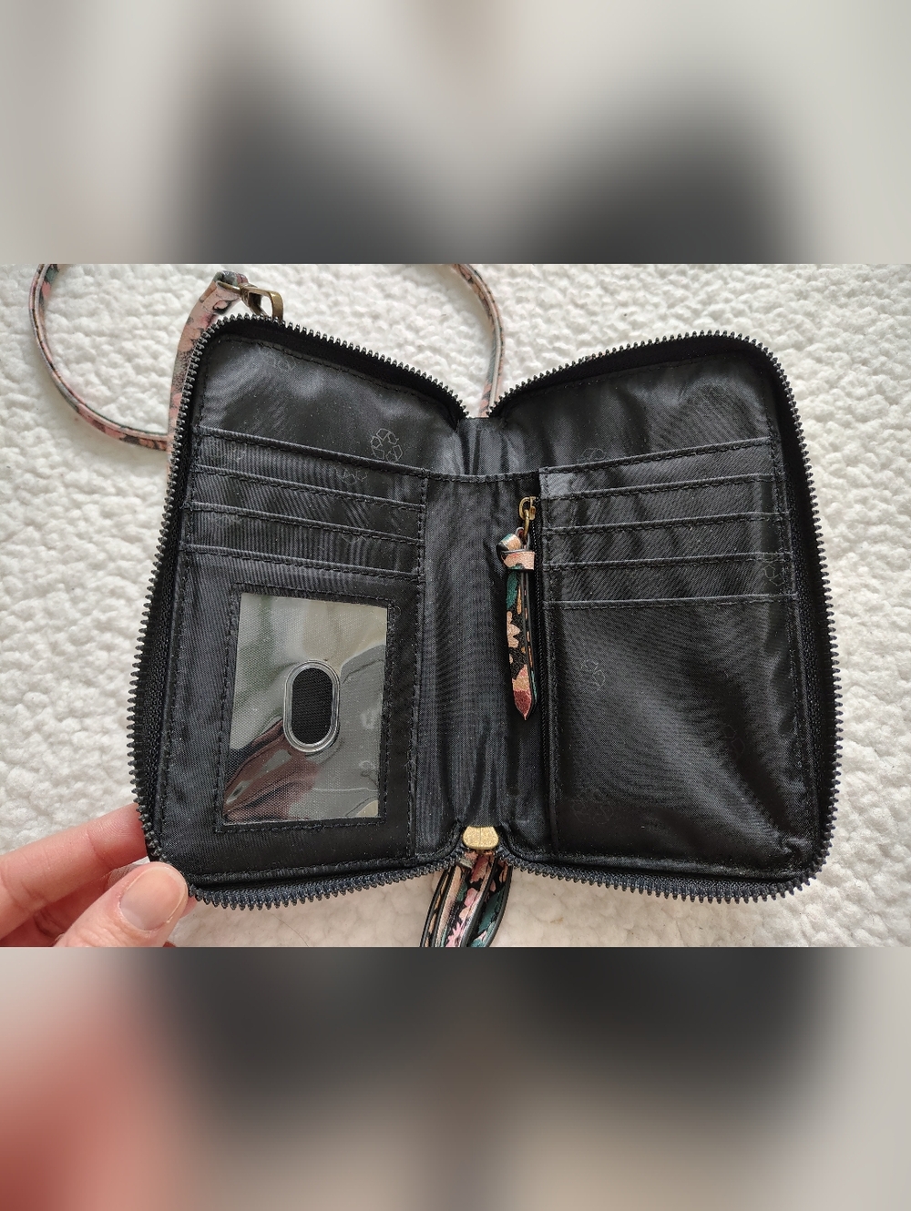 Sonoma Floral Crossbody/Wristlet Wallet